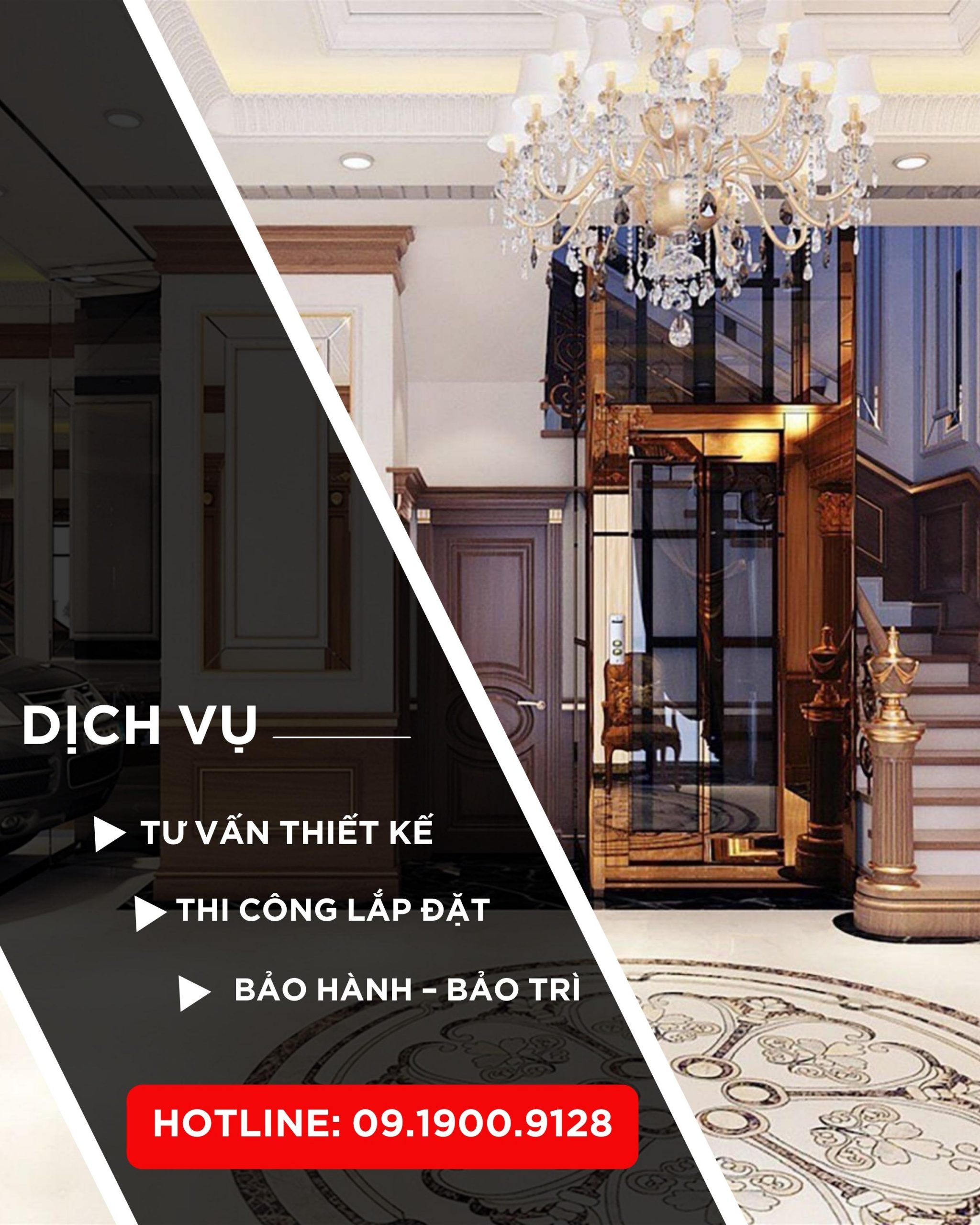 Dịch vụ bảo trì thang máy gia đình tại Ychi Việt Nam