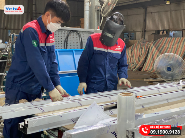 Ychi Thang máy có quy trình sản xuất chuyên nghiệp