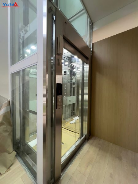 Dự án lắp thang máy tại góc nhà của Ychilift