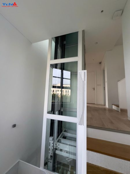 Thang máy mini đảm bảo diện tích, thẩm mỹ cho không gian sống tại Ychilift