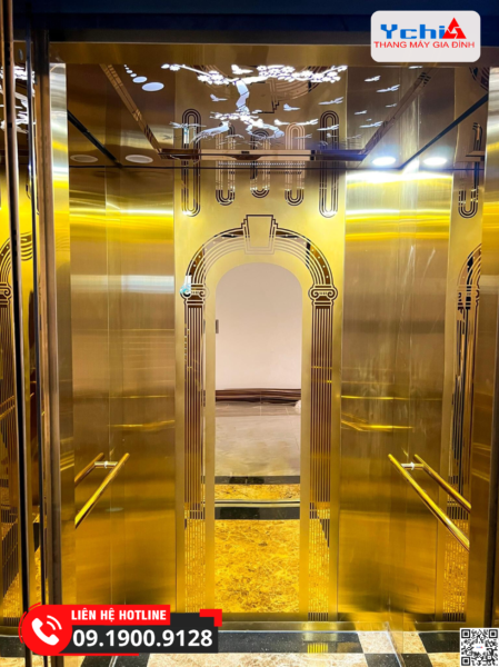 Thang máy hố xây do Ychilift sản xuất, lắp đặt