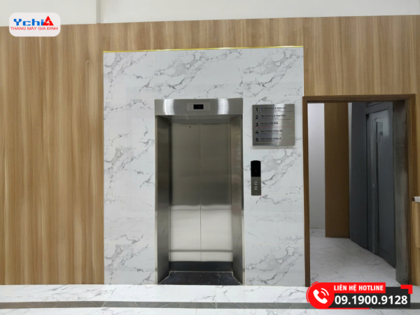 Thang máy hố xây tại Ychilift