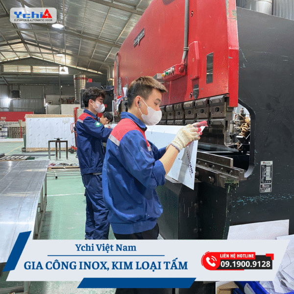 Sản xuất thang máy tại Ychilift