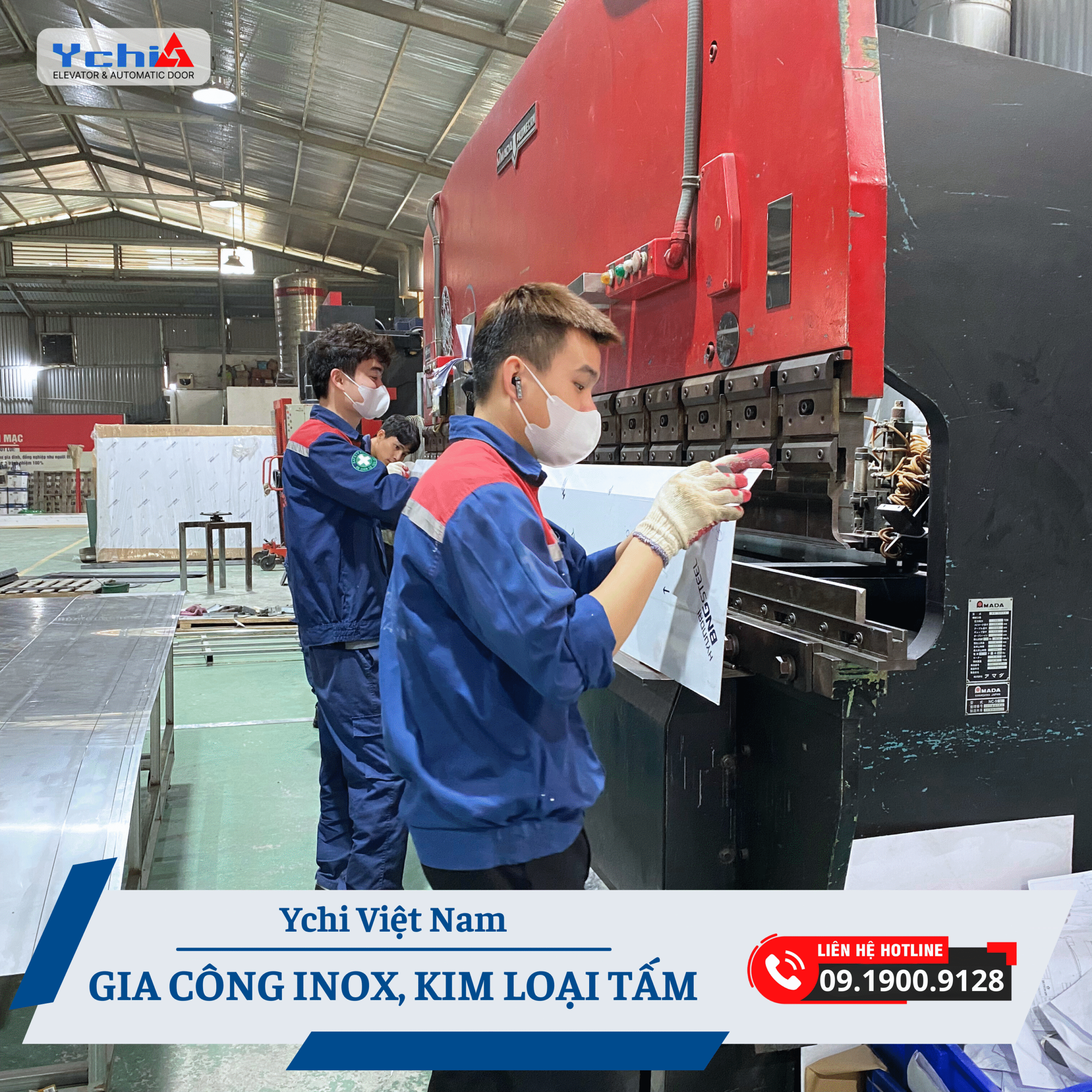 Sản xuất thang máy tại Ychilift