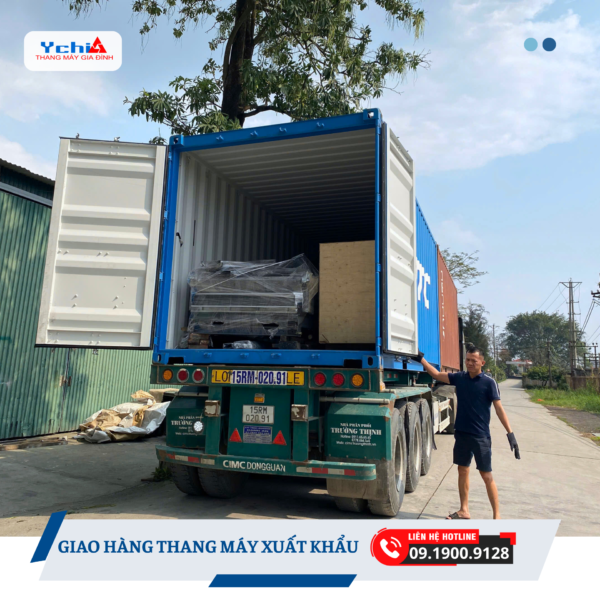 Thang máy Ychi xuất khẩu thang máy tới thị trường Indonesia