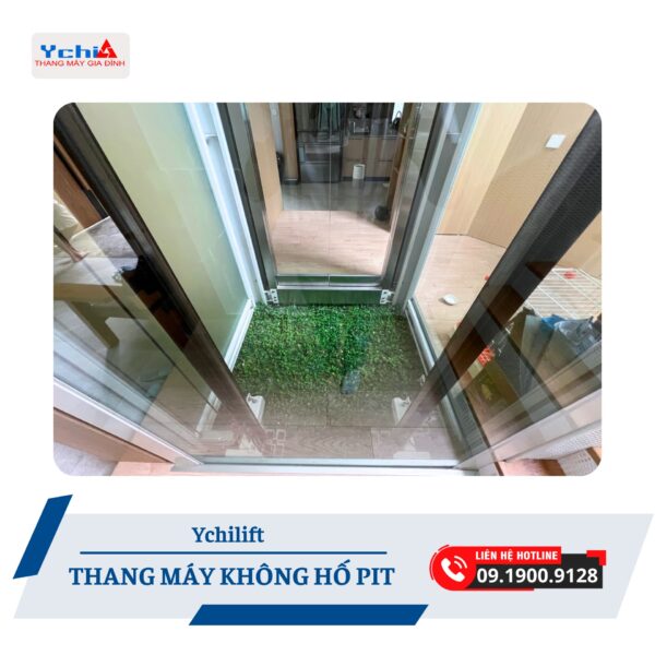 Thang máy không hố Pit Ychi Việt Nam sản xuất, lắp đặt