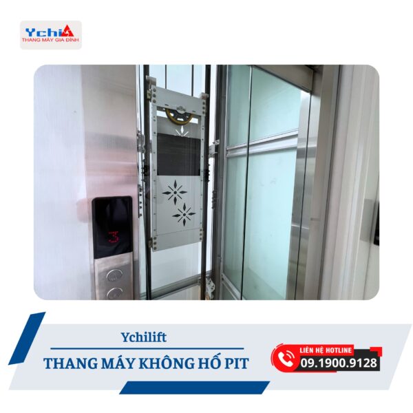 Thời gian thi công thang máy Ychi nhanh chóng, đảm bảo tiến độ