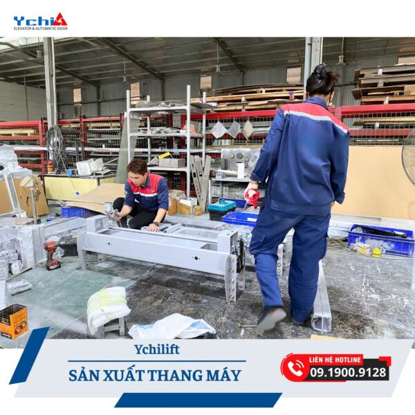 Thang máy Ychi tăng ca sản xuất thang máy